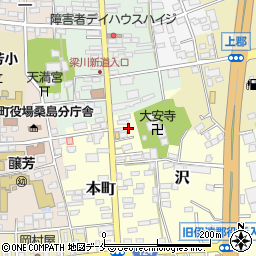 福島県伊達郡桑折町本町81周辺の地図