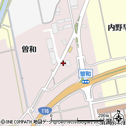 新潟県新潟市西区曽和555周辺の地図