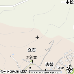 福島県桑折町（伊達郡）成田（咽込）周辺の地図