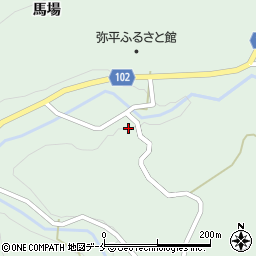 福島県伊達市梁川町白根（北向）周辺の地図