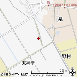 新潟県阿賀野市天神堂1089周辺の地図