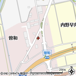 新潟県新潟市西区曽和391周辺の地図