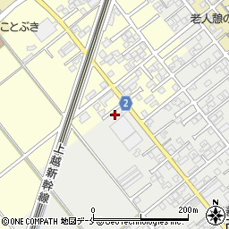 新潟県新潟市西区金巻1162-3周辺の地図