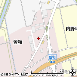 新潟県新潟市西区曽和387周辺の地図