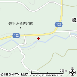 福島県伊達市梁川町白根宮本7-1周辺の地図