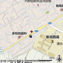 セブンイレブン新潟五十嵐中島５丁目店周辺の地図