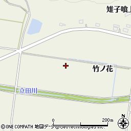 福島県新地町（相馬郡）駒ケ嶺（竹ノ花）周辺の地図