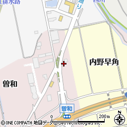 新潟県新潟市西区曽和353周辺の地図