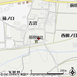 福島県伊達郡桑折町伊達崎吉沼38周辺の地図