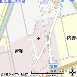 新潟県新潟市西区曽和383周辺の地図