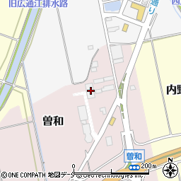 新潟県新潟市西区曽和529周辺の地図