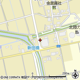 新田東自治会館周辺の地図