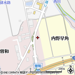 新潟県新潟市西区曽和354周辺の地図