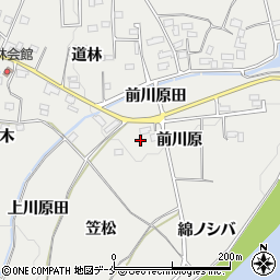 福島県伊達郡桑折町伊達崎前川原12-3周辺の地図