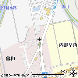 新潟県新潟市西区曽和358周辺の地図