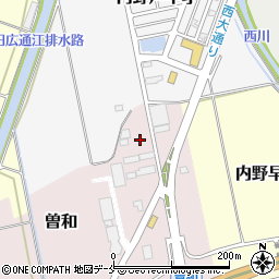 新潟県新潟市西区曽和378周辺の地図