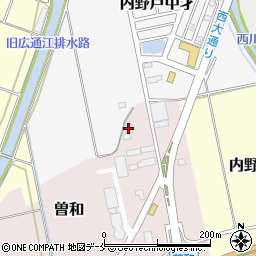 新潟県新潟市西区曽和376周辺の地図