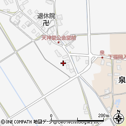 新潟県阿賀野市天神堂763周辺の地図