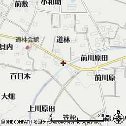 福島県伊達郡桑折町伊達崎安貝内26-1周辺の地図