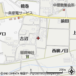 福島県伊達郡桑折町伊達崎西柳ノ目2周辺の地図