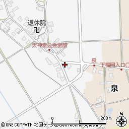 新潟県阿賀野市天神堂722-1周辺の地図