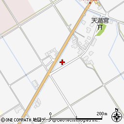 新潟県阿賀野市天神堂389周辺の地図