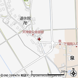 新潟県阿賀野市天神堂773周辺の地図