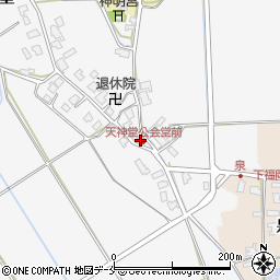 新潟県阿賀野市天神堂775周辺の地図