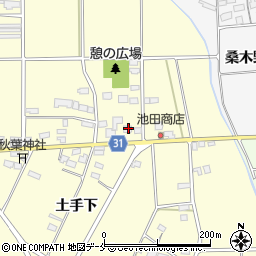 福島県伊達市梁川町向川原丹原51周辺の地図