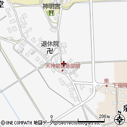 新潟県阿賀野市天神堂800-3周辺の地図