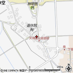 新潟県阿賀野市天神堂776周辺の地図