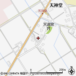 新潟県阿賀野市天神堂482周辺の地図