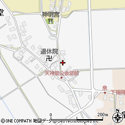 新潟県阿賀野市天神堂801周辺の地図