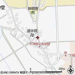 新潟県阿賀野市天神堂798周辺の地図