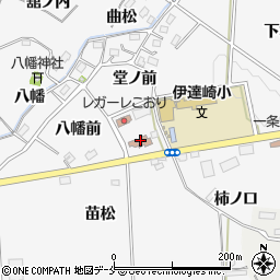 伊達崎公民館周辺の地図