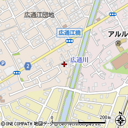 大川康昭板金店周辺の地図