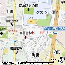 福島県伊達郡桑折町堰合8周辺の地図