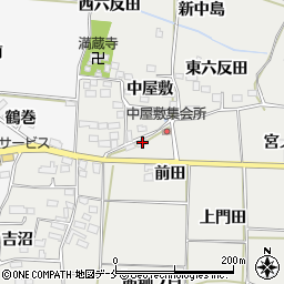 福島県伊達郡桑折町伊達崎前田4周辺の地図