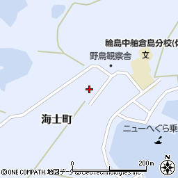 石川県輪島市海士町舳倉島周辺の地図