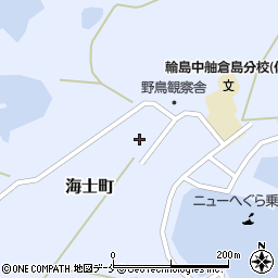石川県輪島市海士町（舳倉島）周辺の地図