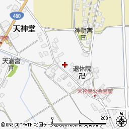 新潟県阿賀野市天神堂785周辺の地図