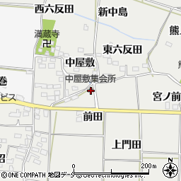 福島県伊達郡桑折町伊達崎前田6周辺の地図