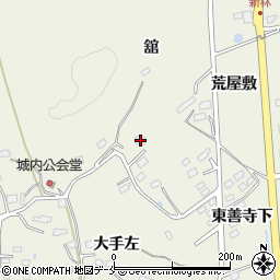 福島県相馬郡新地町駒ケ嶺荒屋敷1周辺の地図