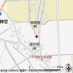 新潟県阿賀野市天神堂704周辺の地図