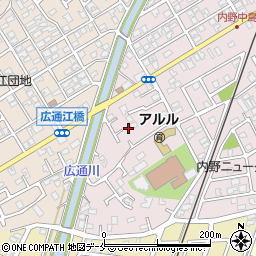 広通江橋周辺の地図