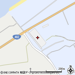 ＪＡ新潟みらいすいか集出荷施設周辺の地図
