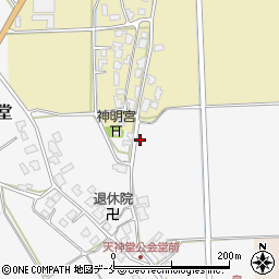 新潟県阿賀野市天神堂807周辺の地図