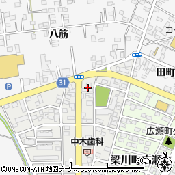 すし竹梁川店周辺の地図
