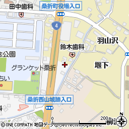 福島県伊達郡桑折町堰合38周辺の地図