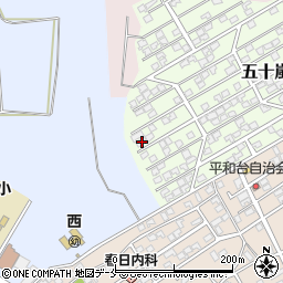 新潟県新潟市西区五十嵐西27-23周辺の地図